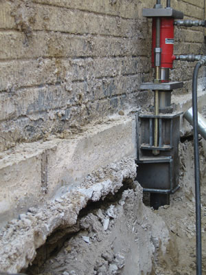 Commercial Push Pier Installation in Rexburg