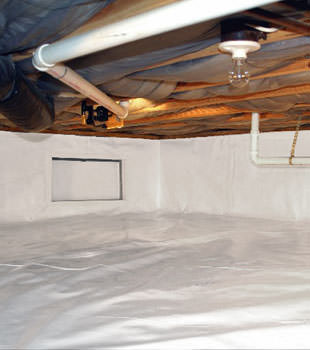 crawl space repair system in Meridian