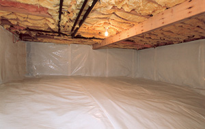 CleanSpace® vapor barrier after in Idaho Falls