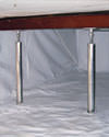 a crawl space repaired with crawl space jack posts and a crawl space liner for a home in Sandpoint