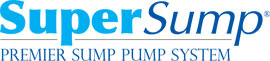 Logo for our SuperSump® Pump System, available in Nampa and other parts of Idaho