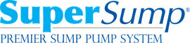 Logo for our SuperSump® Pump System, available in Nampa and other parts of Idaho