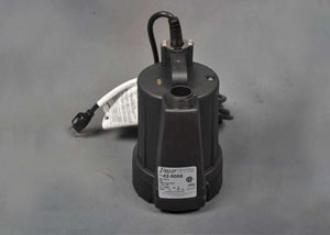 floor sucker sump pump used for dry basements in Sandpoint